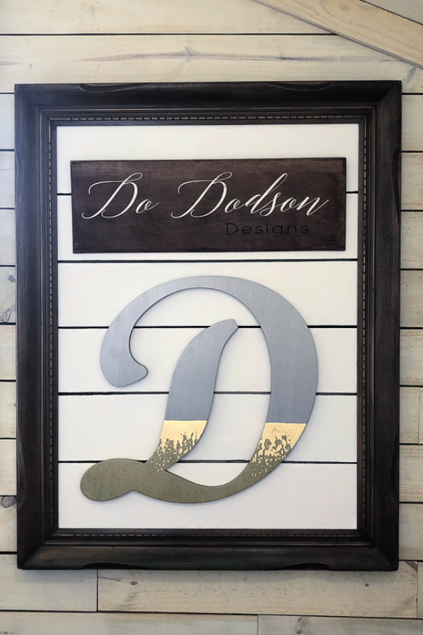 How To Decorate Wood Letters With A Unique Style Do Dodson Designs