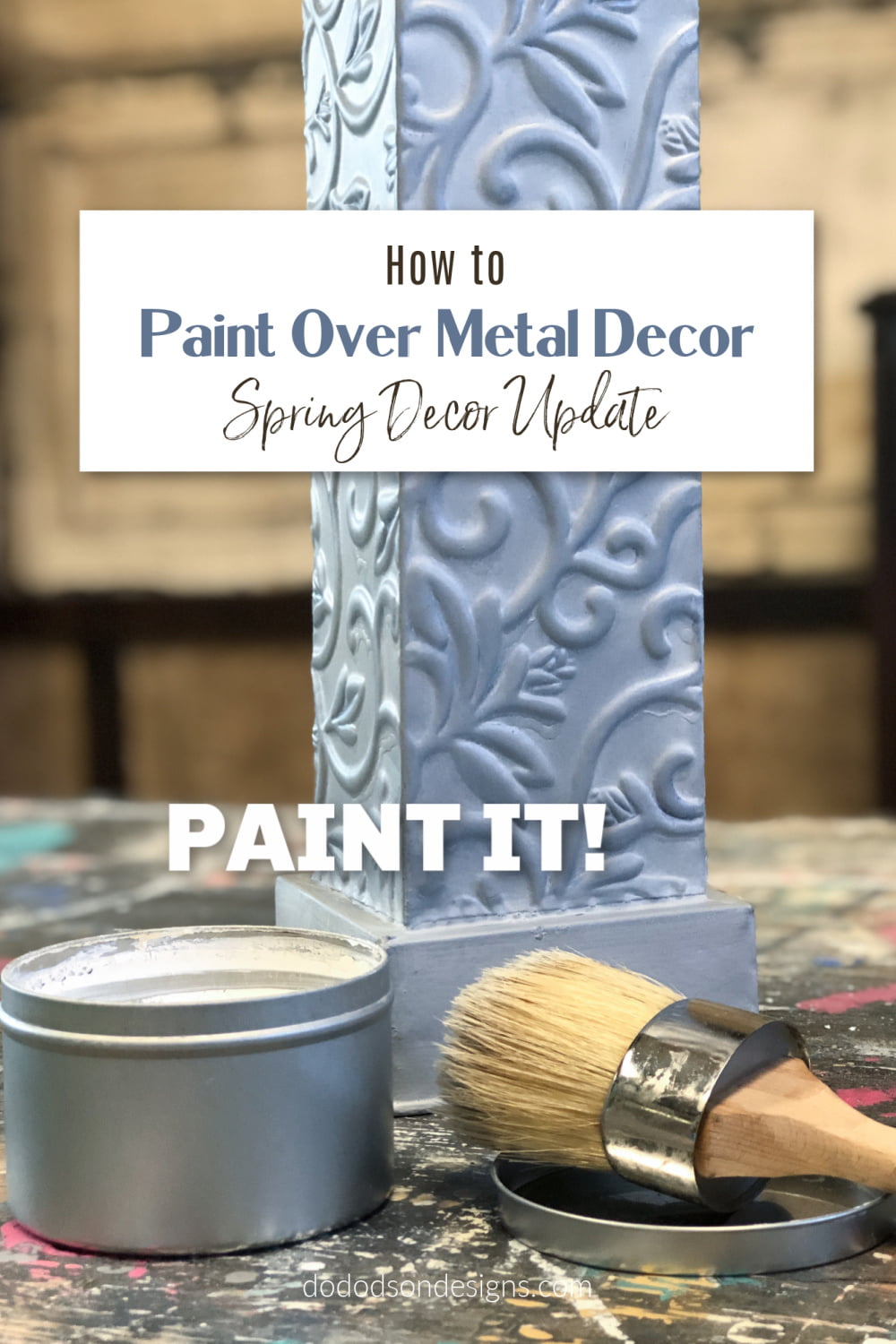 How To Upcycled Home Decor Using Chalk Paint
