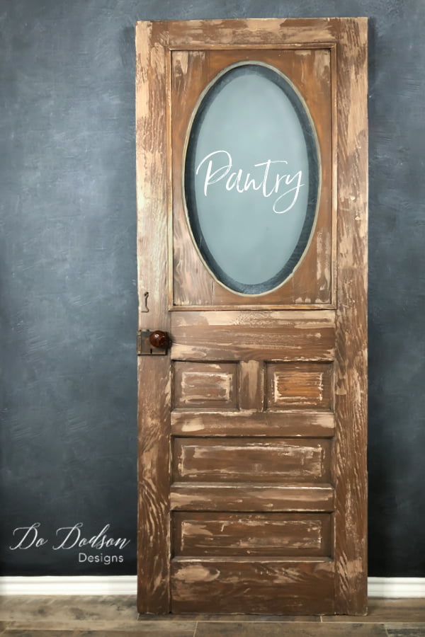 Get a chippy paint finish using this technique without all the chippy flaking of an authentic aged paint. It works well on wood furniture too.