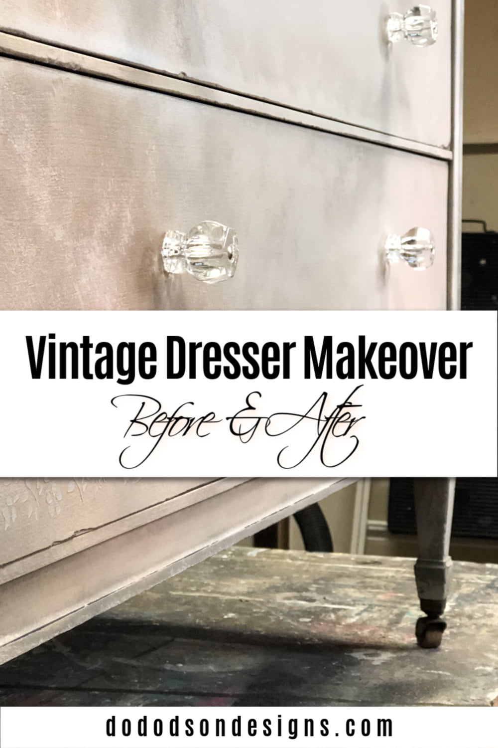 Easy DIY Vintage Dresser Makeover | Before & After
