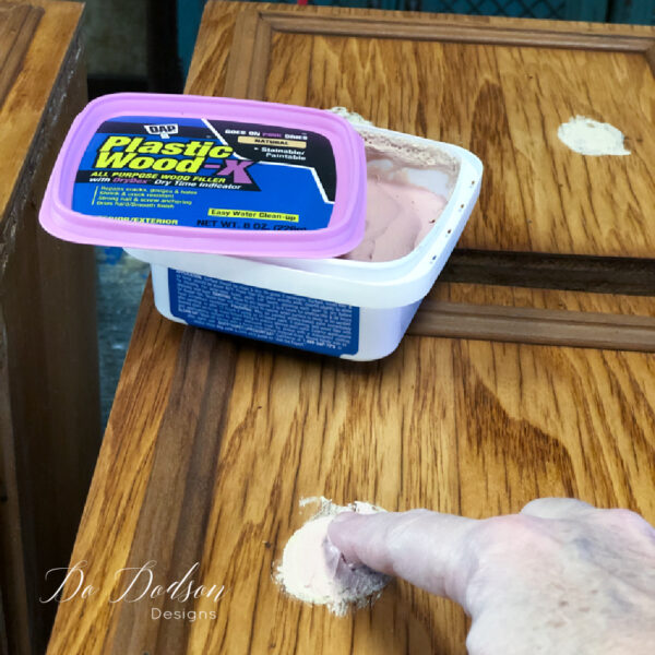 How To Fill Holes In Wood Furniture For New Hardware Do Dodson Designs