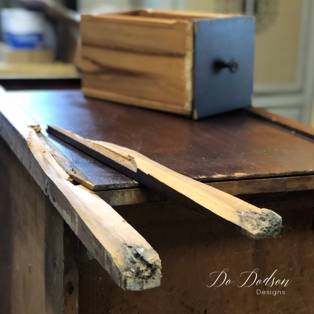 How To Fix A Broken Wood Leg On A Dresser