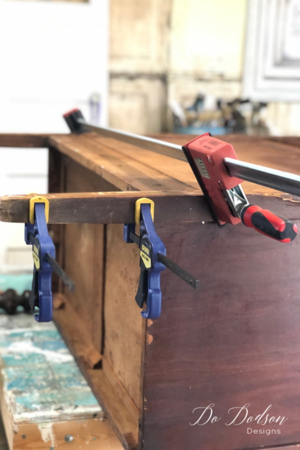 How To Fix A Broken Leg On Dresser Do Dodson Designs