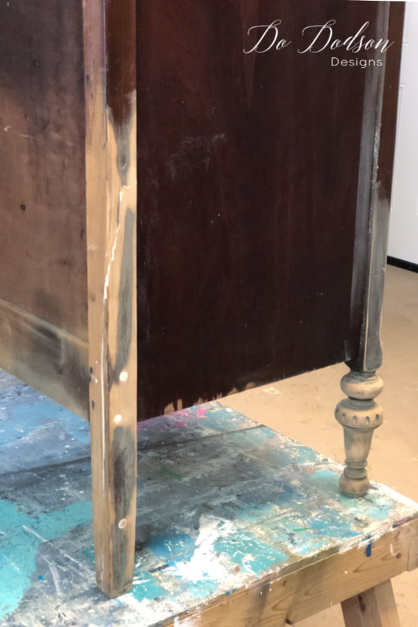 How To Fix A Broken Wood Leg On A Dresser Do Dodson Designs