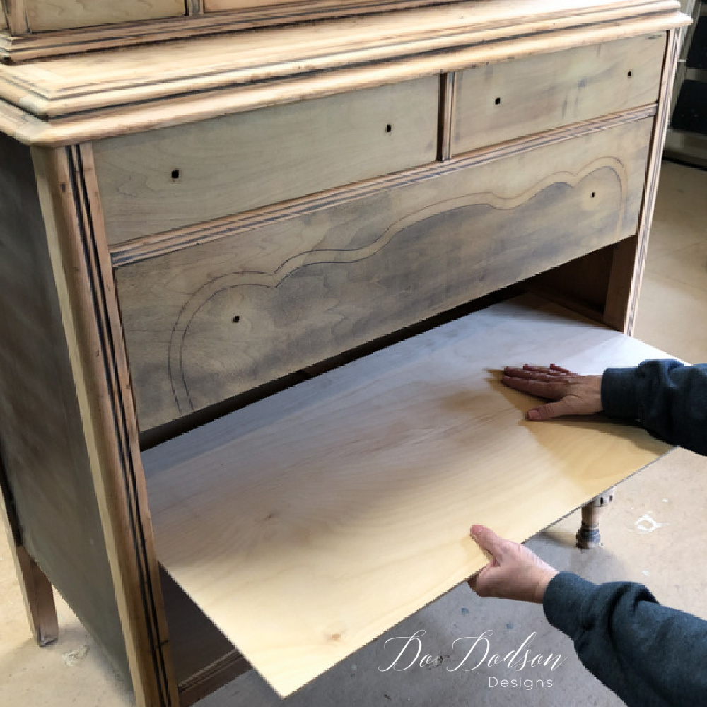 How To Add Shelves To A Broken Dresser Drawer