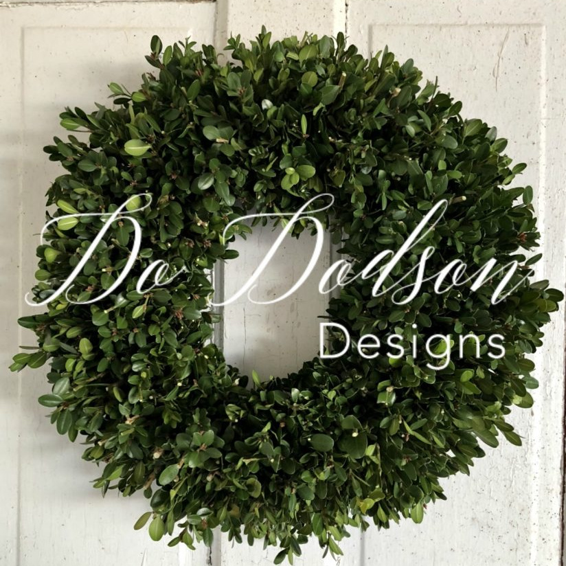 How To Make A Real Boxwood Wreath In Less Than An Hour