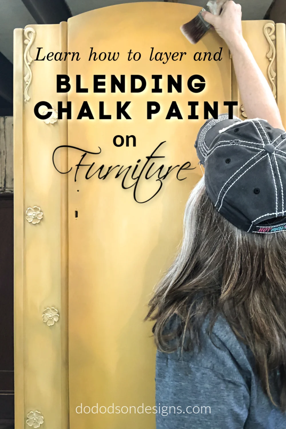 My Best Tips For Blending Chalk Paint On Furniture