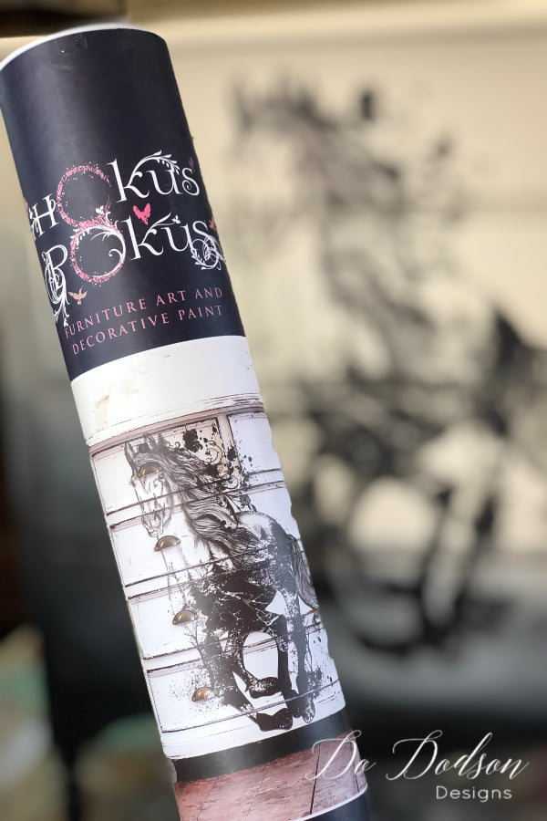 Hokus Pokus transfers for painted furniture.