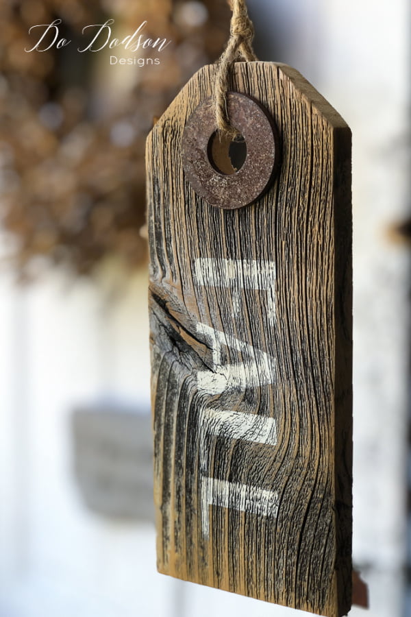 DIY Wooden Tags