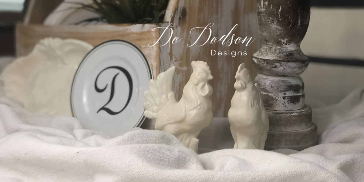 How To Paint A Ceramic Pitcher Quick And Easy - Do Dodson Designs