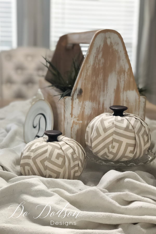 DIY Fabric Pumpkins