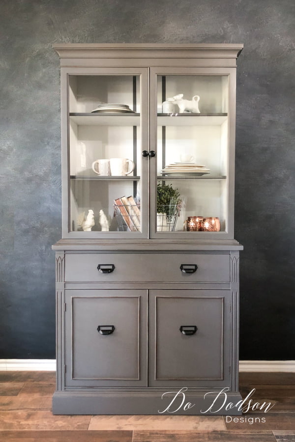 Vintage Hutch Makeover