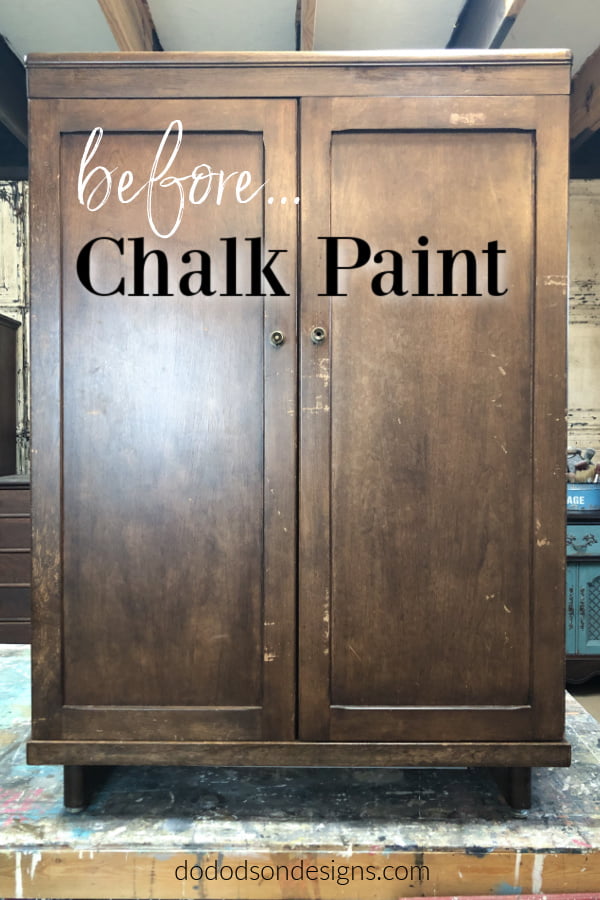 Before chalk paint... first time using.