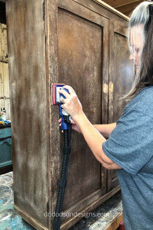 No matter what the manufacturers say about no-prep, I always prep before painting.