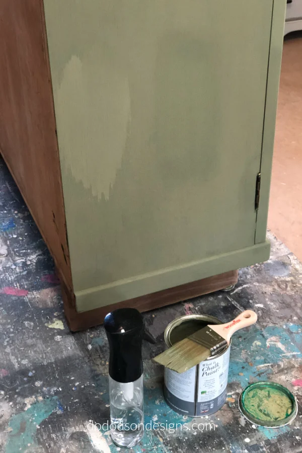 My blending technique is not recommended on this brand of paint. It dilutes the colors. Good to know.