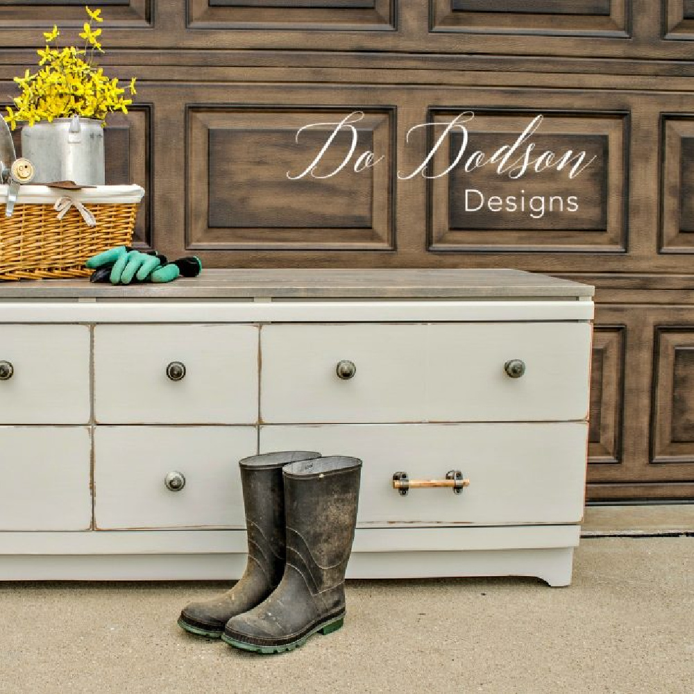 How To Make A Wood Dresser Into A Bench