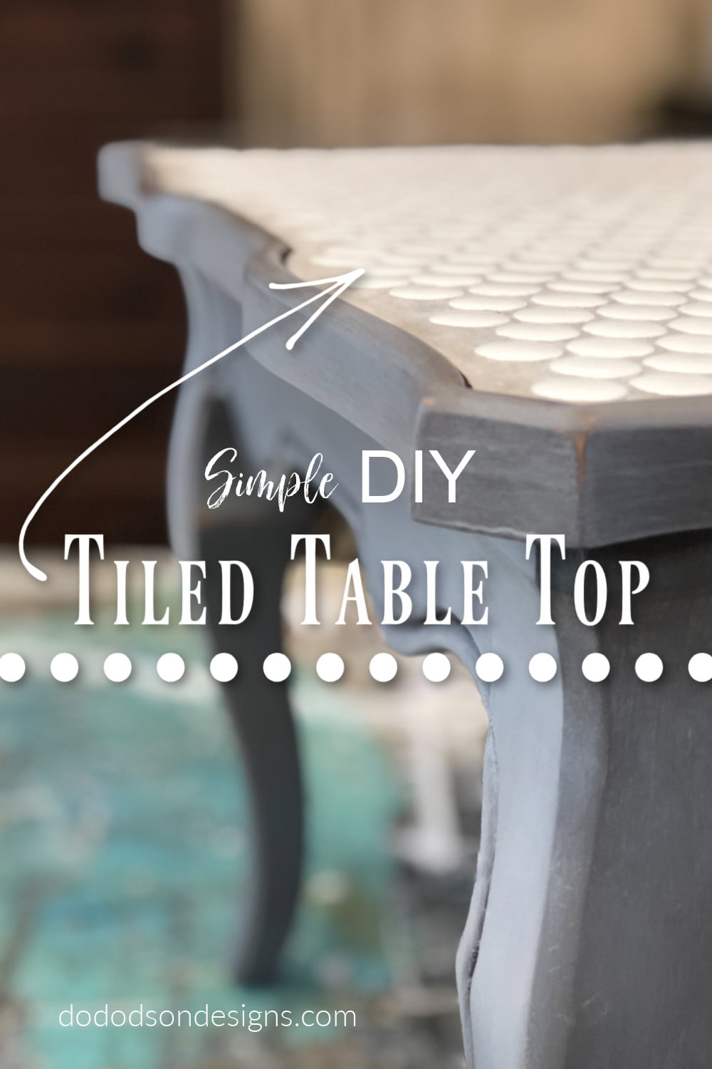 Tiled Table Top - Simple DIY