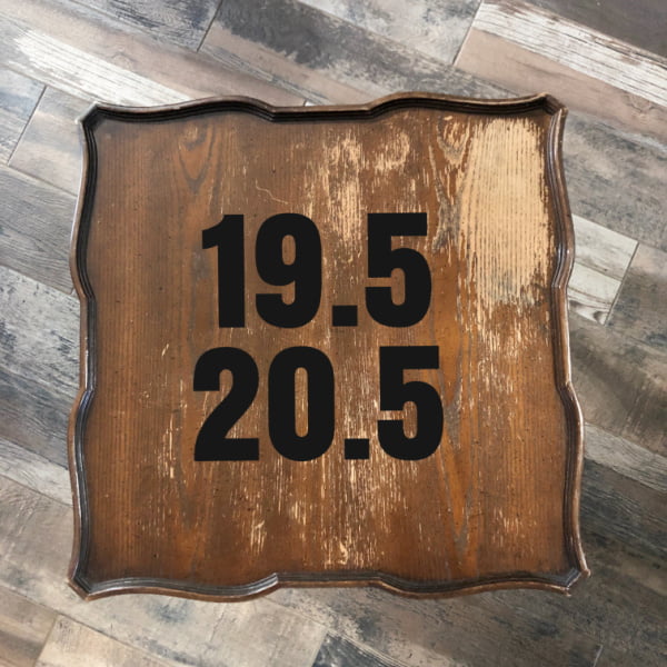 Before purchasing tiles, measure the surface area to find tiles that fit without having to cut them.