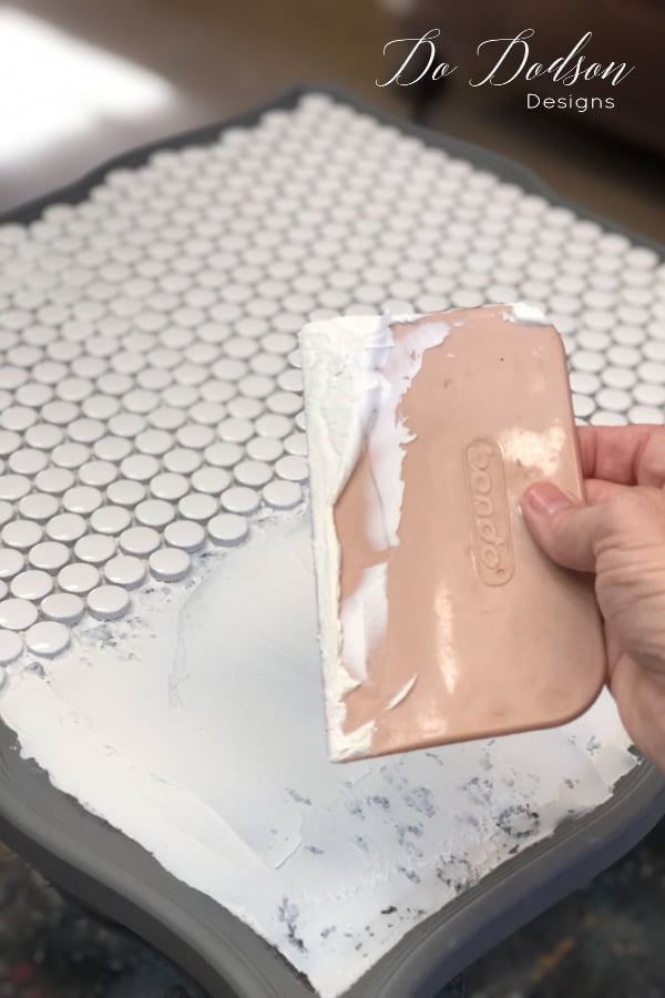 I'm a rebel like this! I used a rubber scrapper to apply the adhesive It worked!