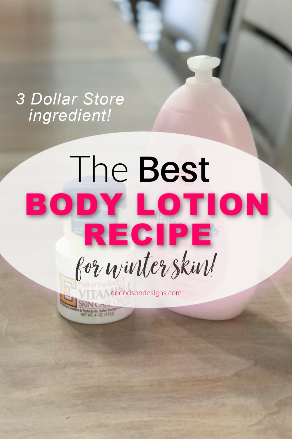 The BEST Body Lotion Recipe For Winter Skin