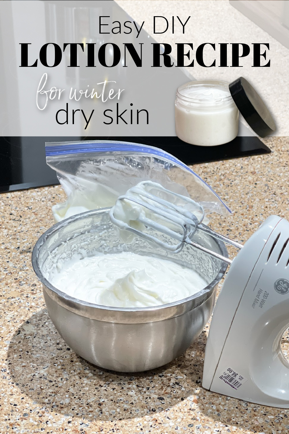The BEST Body Lotion Recipe For Winter Skin
