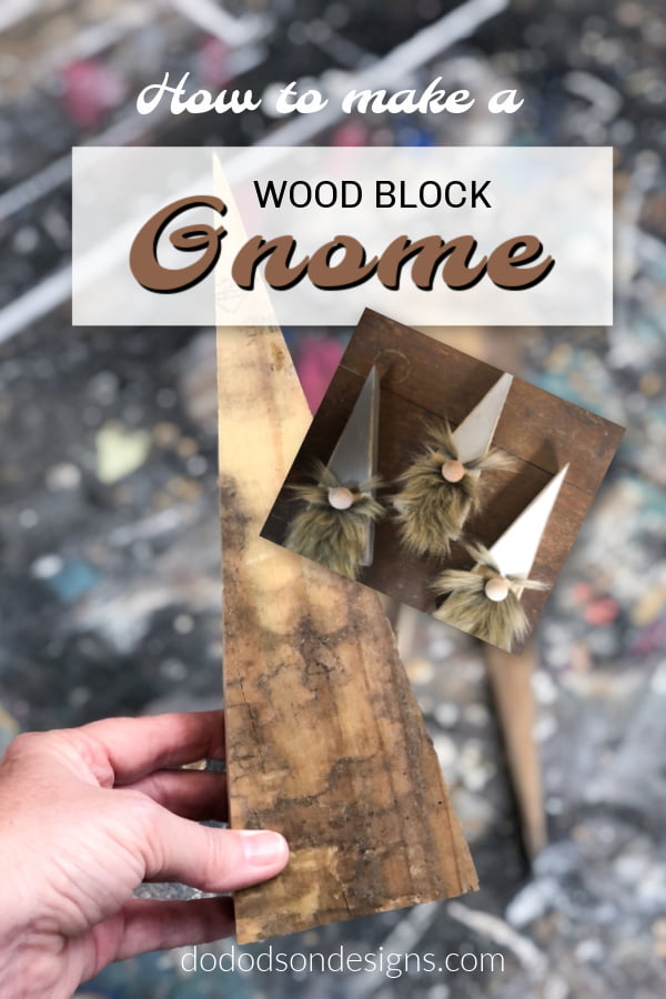 Here's how I make a wood block gnome the simple way. Check out the video tutorial on my blog for all the details so you can DIY too. They're simply adorable!
