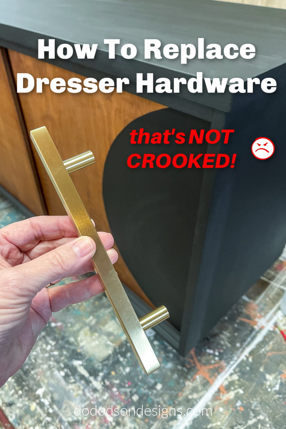 How To Replace Dresser Hardware Perfect Placement Do Dodson Designs