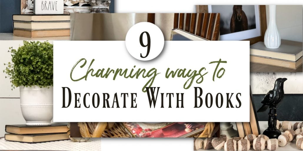 9 Charming Ways To Decorate With Books Do Dodson Designs