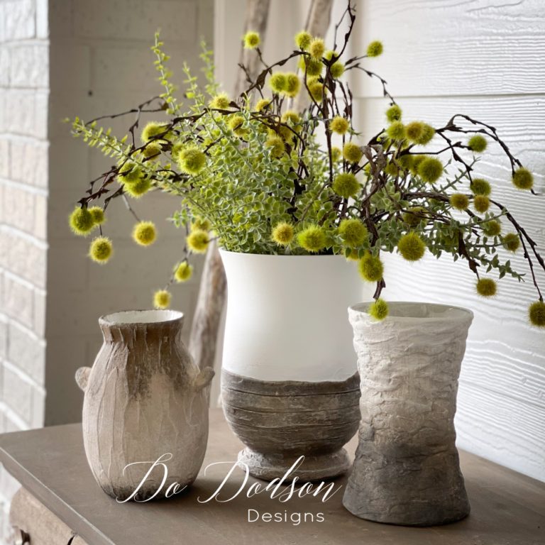 DIY Pottery Barn Vase Easy Decor Update Do Dodson Designs