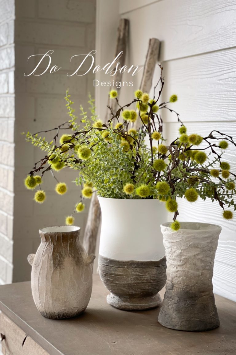 DIY Pottery Barn Vase Easy Decor Update Do Dodson Designs