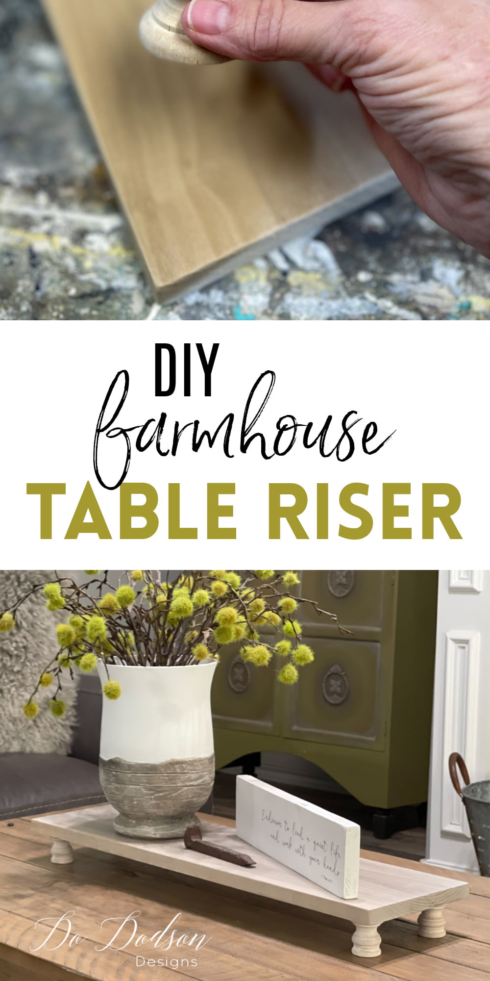 How To Make Table Risers Out Of Scrap Wood