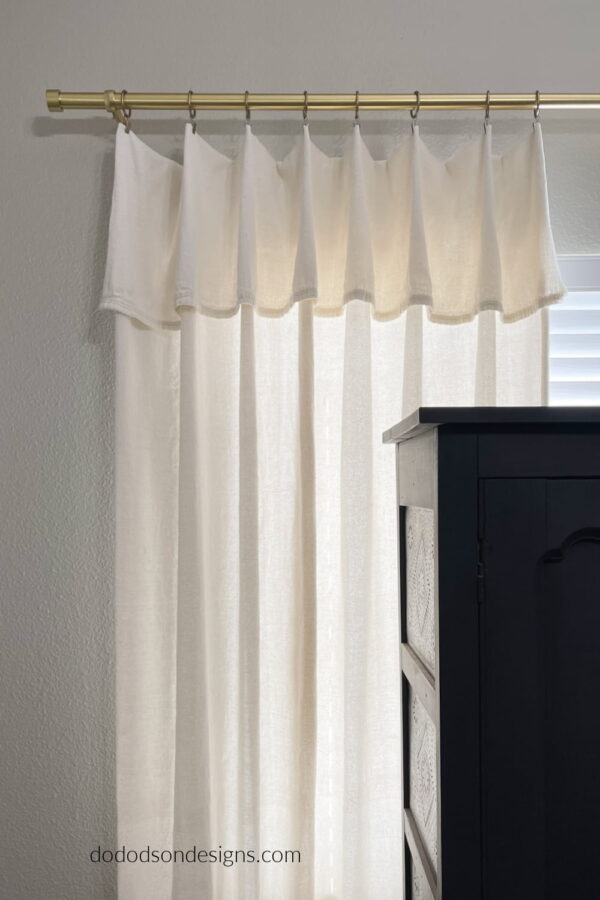 How To Hang Drop Cloth Curtains With Clips Do Dodson Designs