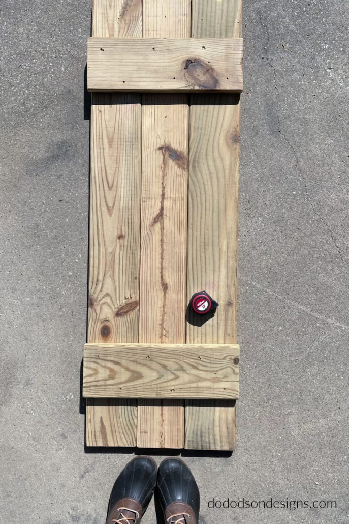 DIY Wood Shutters Made The Easy Way