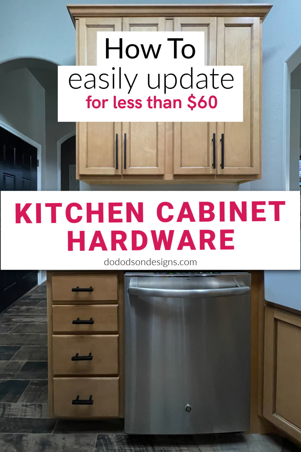 Kitchen Cabinet Hardware | Easily Update For Less Than $60