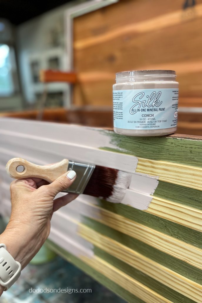 I decided on a beautiful pink color of paint for my cedar chest makeover. The results are stunning!