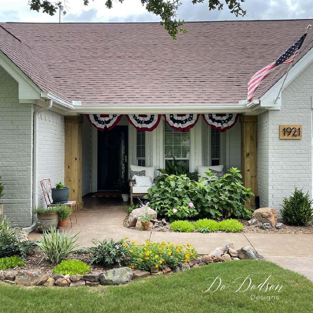 How To DIY Wood Wrapped Columns (Front Porch Update)