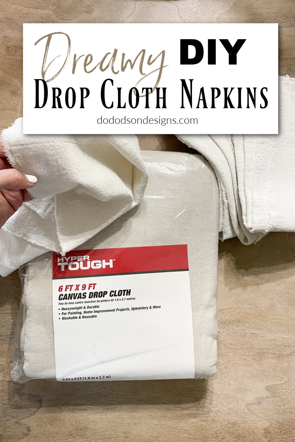 Easy DIY Cloth Napkins