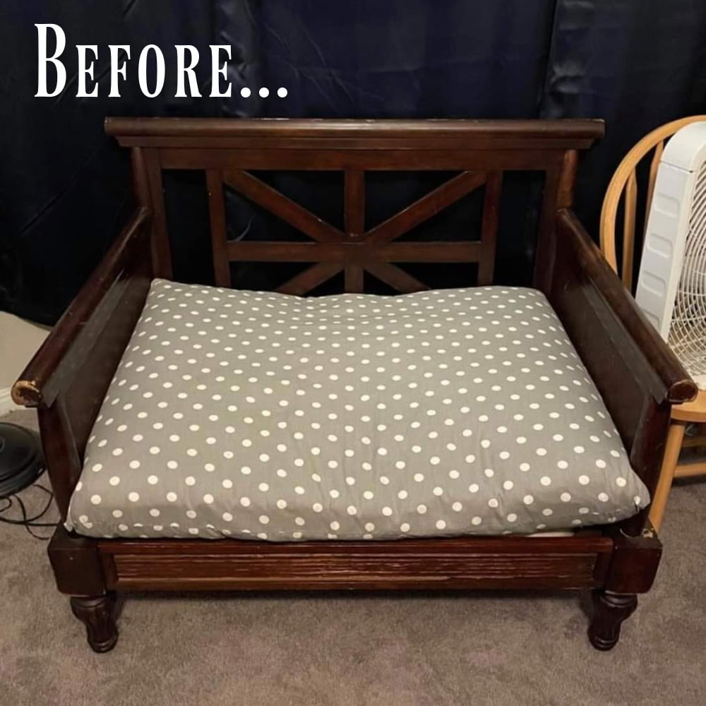 The EASIEST DIY Dog Bed You CAN'T Screw Up!