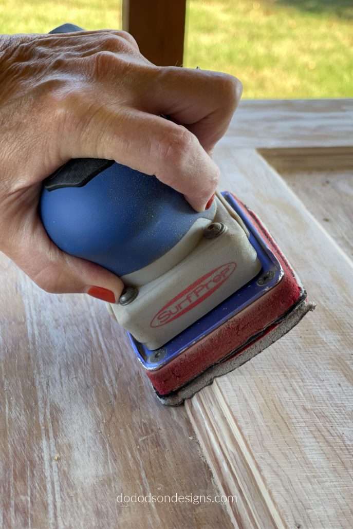 How To Refinish A Wood Pantry Door