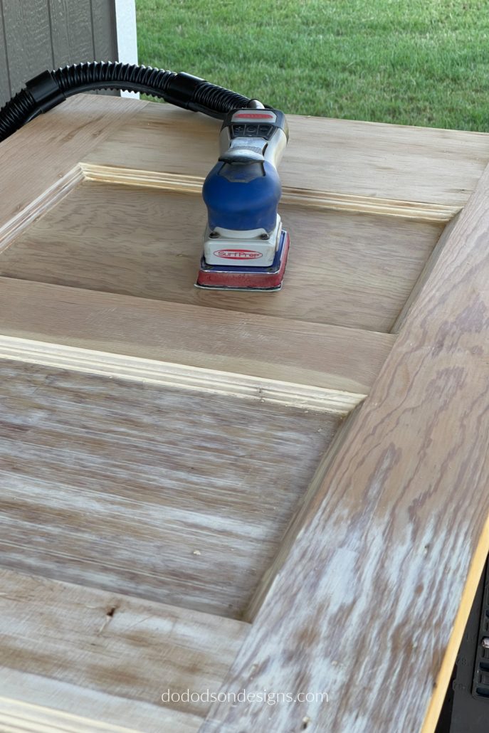How To Refinish A Wood Pantry Door
