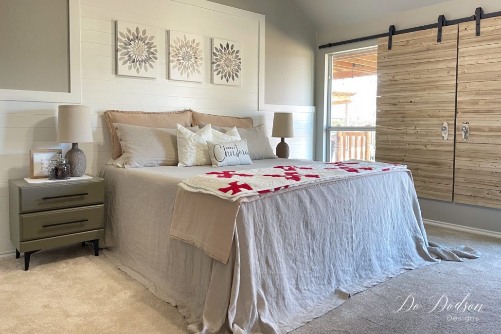 Do Dodson Designs Christmas Home Tour - Master Bedroom