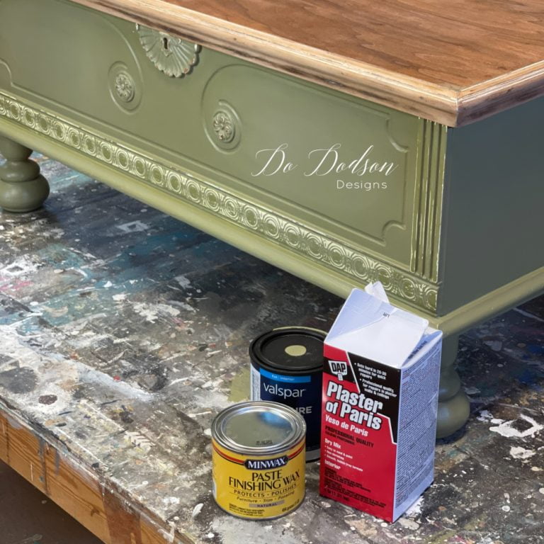 How To Make DIY Chalk Paint Recipe That's Blendable Do Dodson Designs