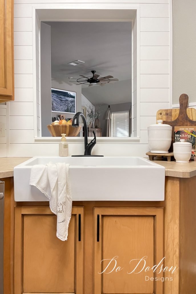 Easy DIY Farmhouse Sink Installation - Top Mount