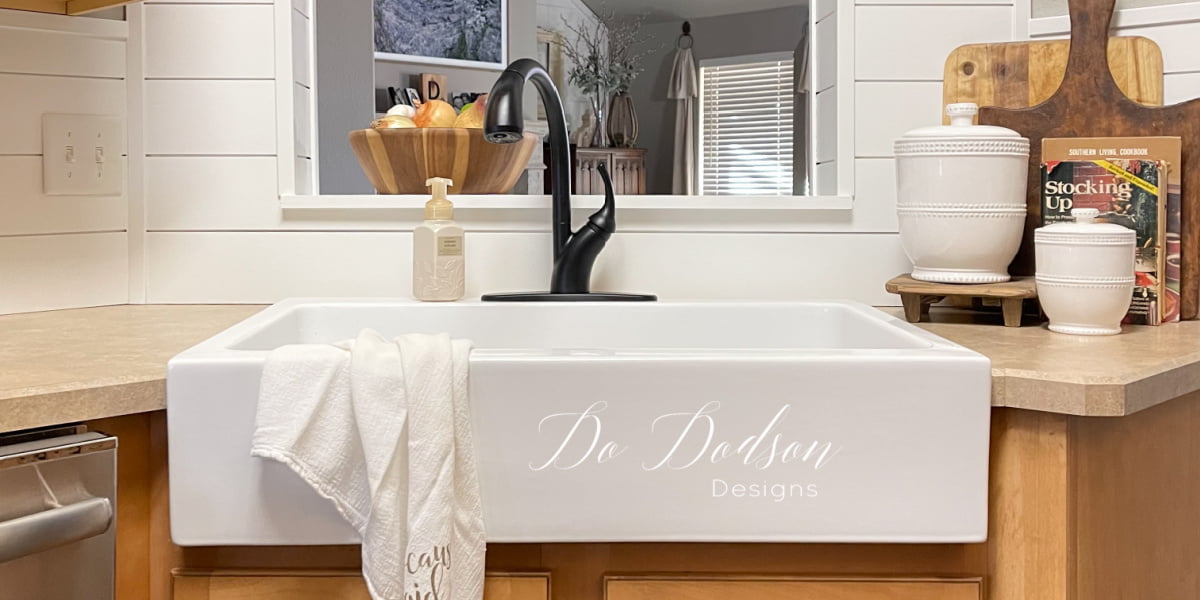 Over the counter farmhouse sink 2025