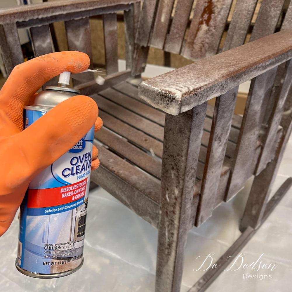 Stripping Wood Furniture With Oven Cleaner - Does It Work? Do Dodson Designs