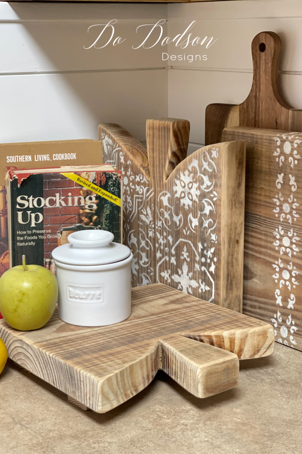 How To Make DIY Table Risers Cutting Boards Do Dodson Designs