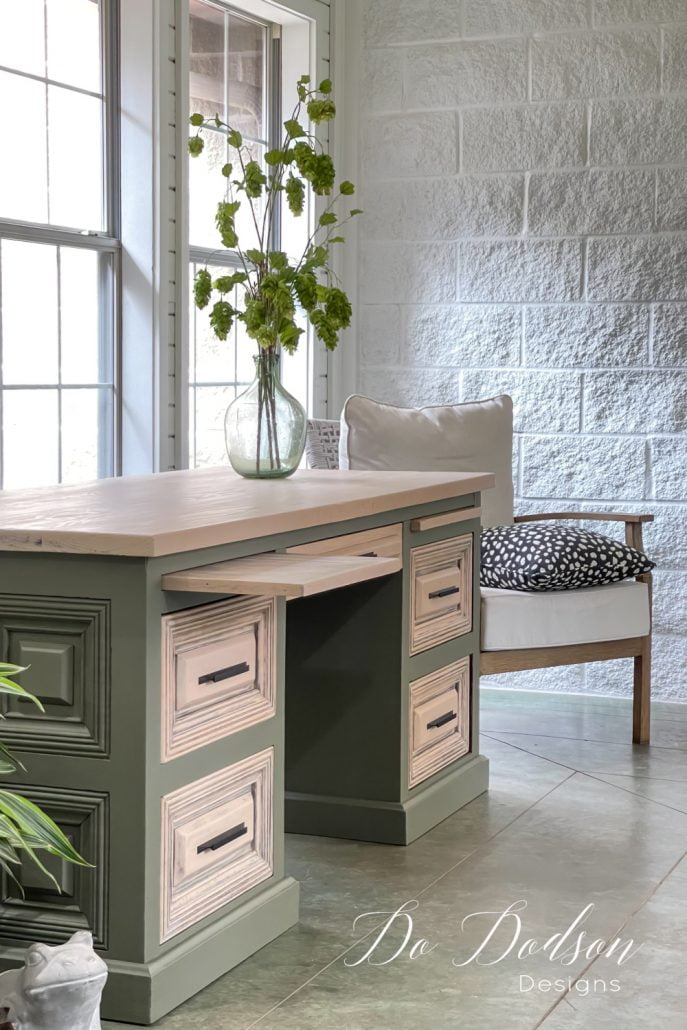 DIY Natural Raw Wood Look
