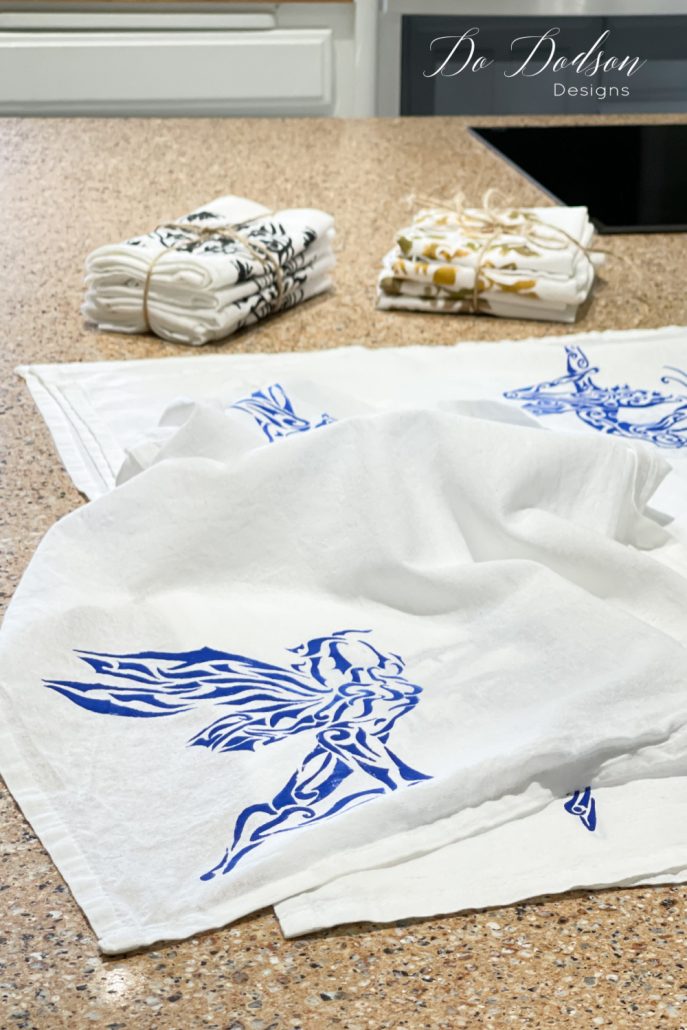 The Easy Way To Customize Flour Sack Dish Towels In Minutes - Gift Ideas