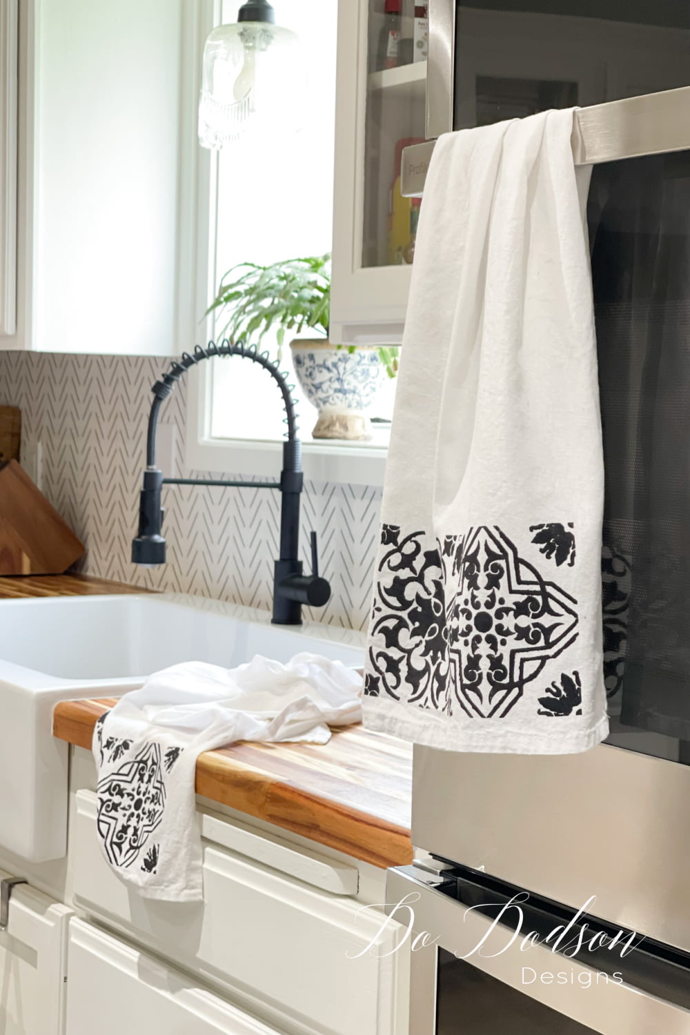 The Easy Way To Customize Flour Sack Dish Towels Do Dodson Designs