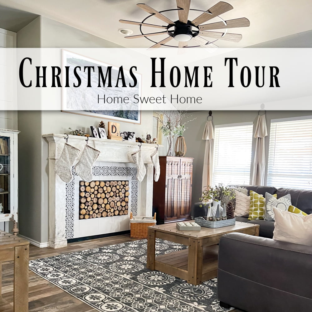 Our First Home Sweet Home Christmas Tour - Do Dodson Designs 